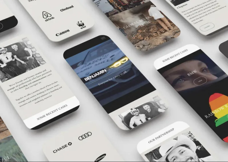 Launch screen from a seven-day Northera brand sprint
