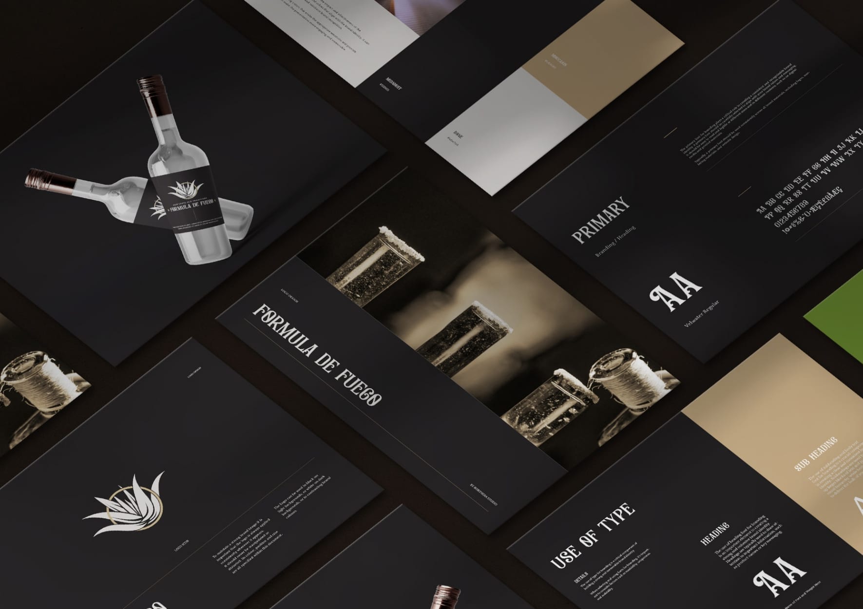 Formula de Fuego brand presentation